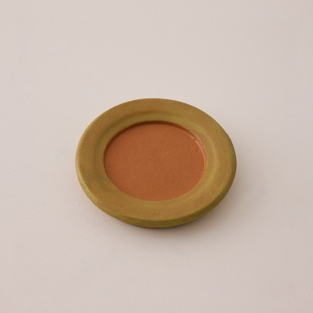 Aged Terracotta Saucer - 2X-Small