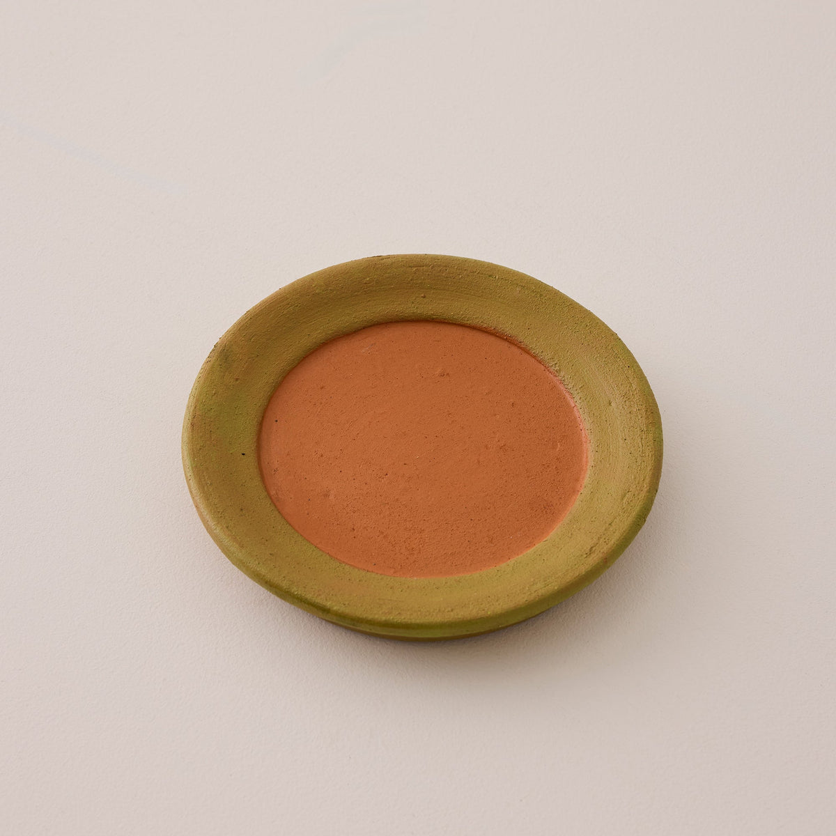 Aged Terracotta Saucer - X-Small
