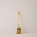 Bamboo Handle Kids Broom - Natural & Olive