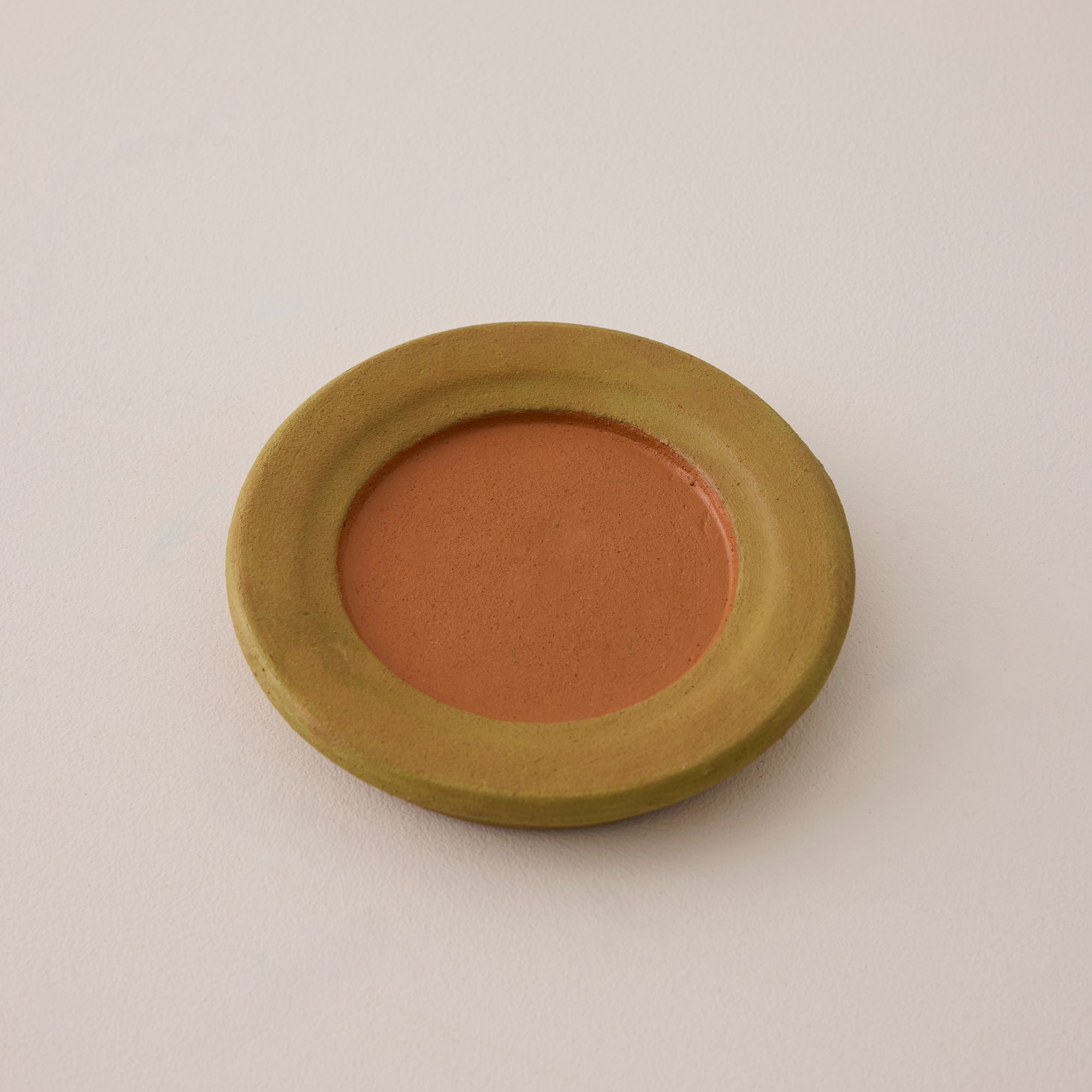 Aged Terracotta Saucer - 2X-Small