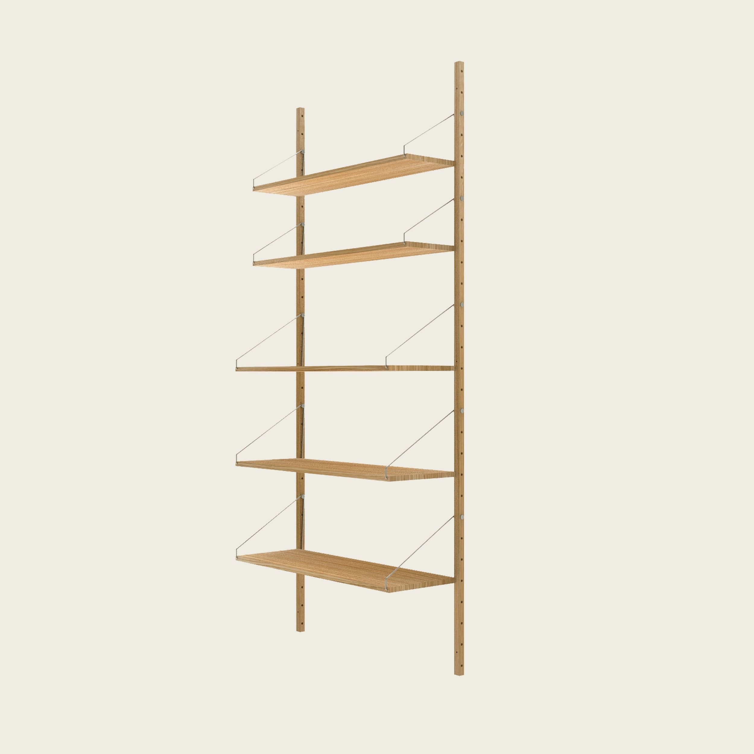 Shelf Library Natural | Single Section