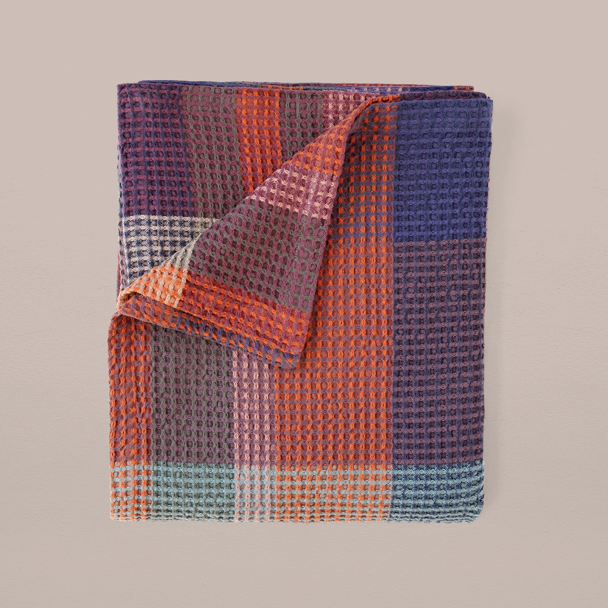 Vrou-Vrou Woven Cotton Blanket - Nebula