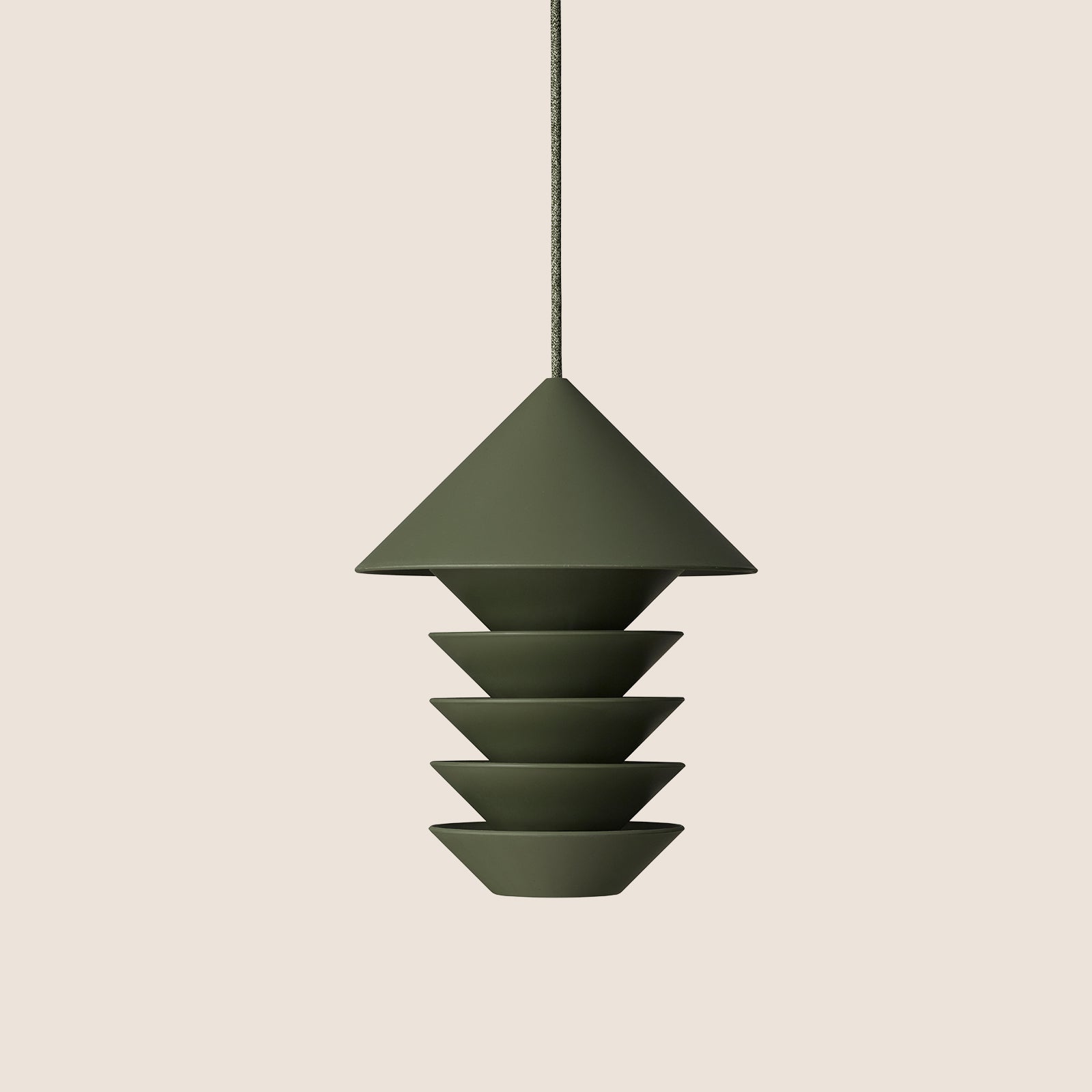 Silo Bird Feeder - Camp Green
