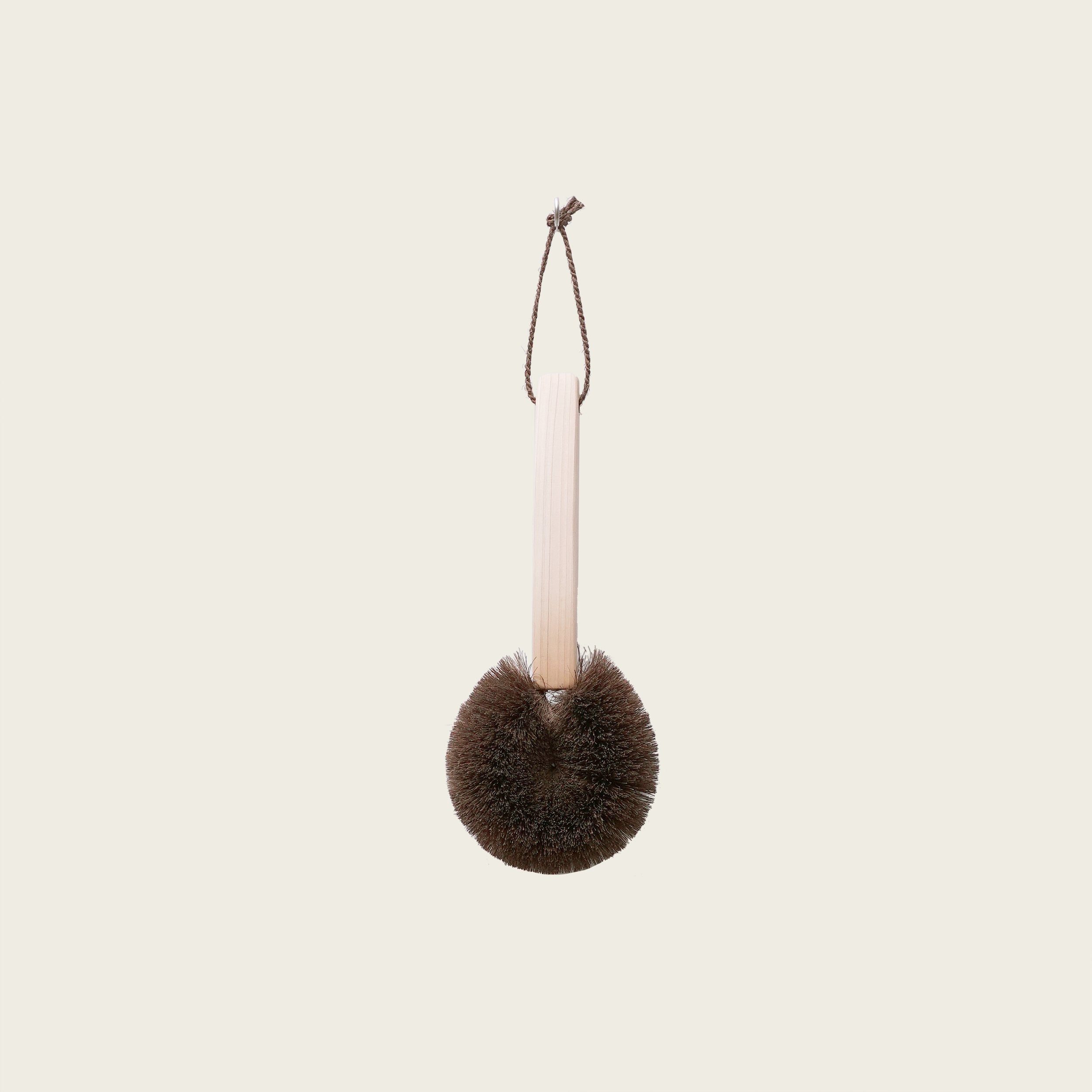 Japanese Cypress Short Handle Body Brush