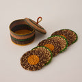 Coasters & Holder - Set of 6 - Exclusive