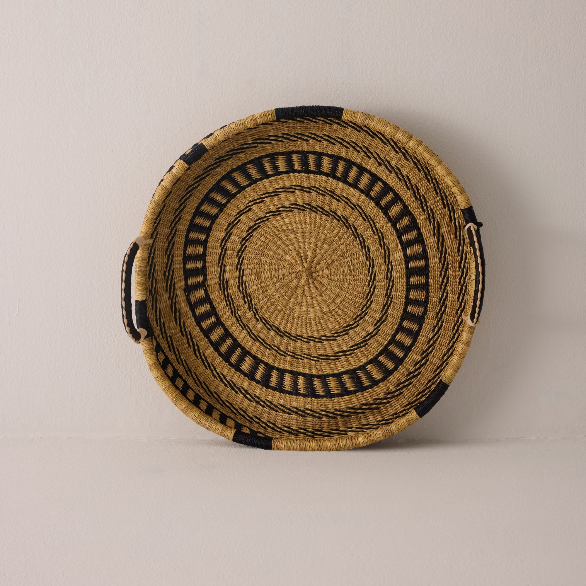 Large Woven Tray Wall Decor