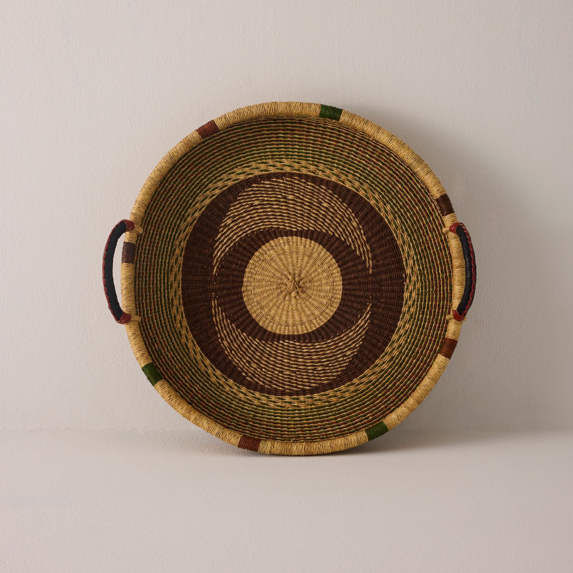 Large Woven Tray Wall Decor