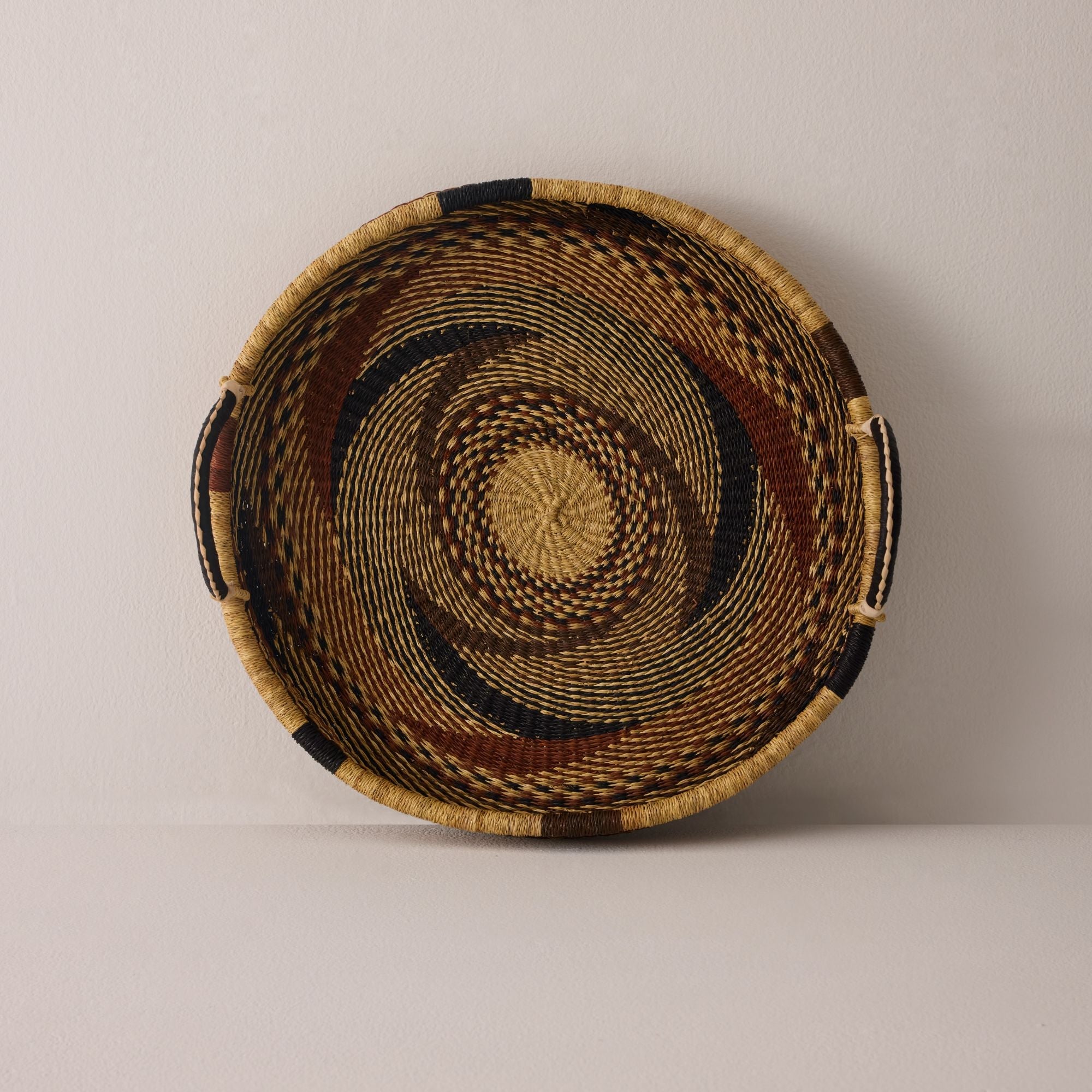 Large Woven Tray Wall Decor