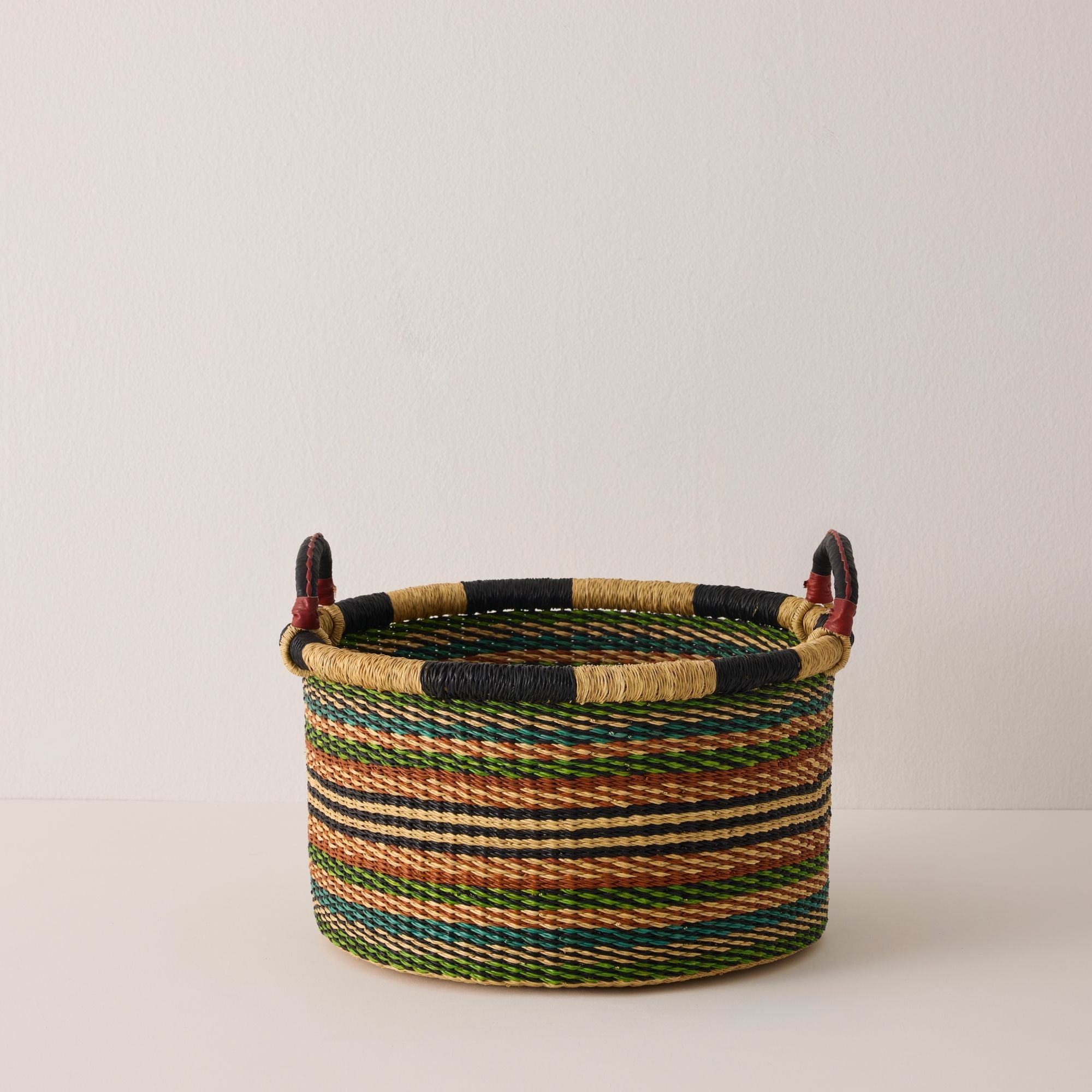 Small Woven Short Basket