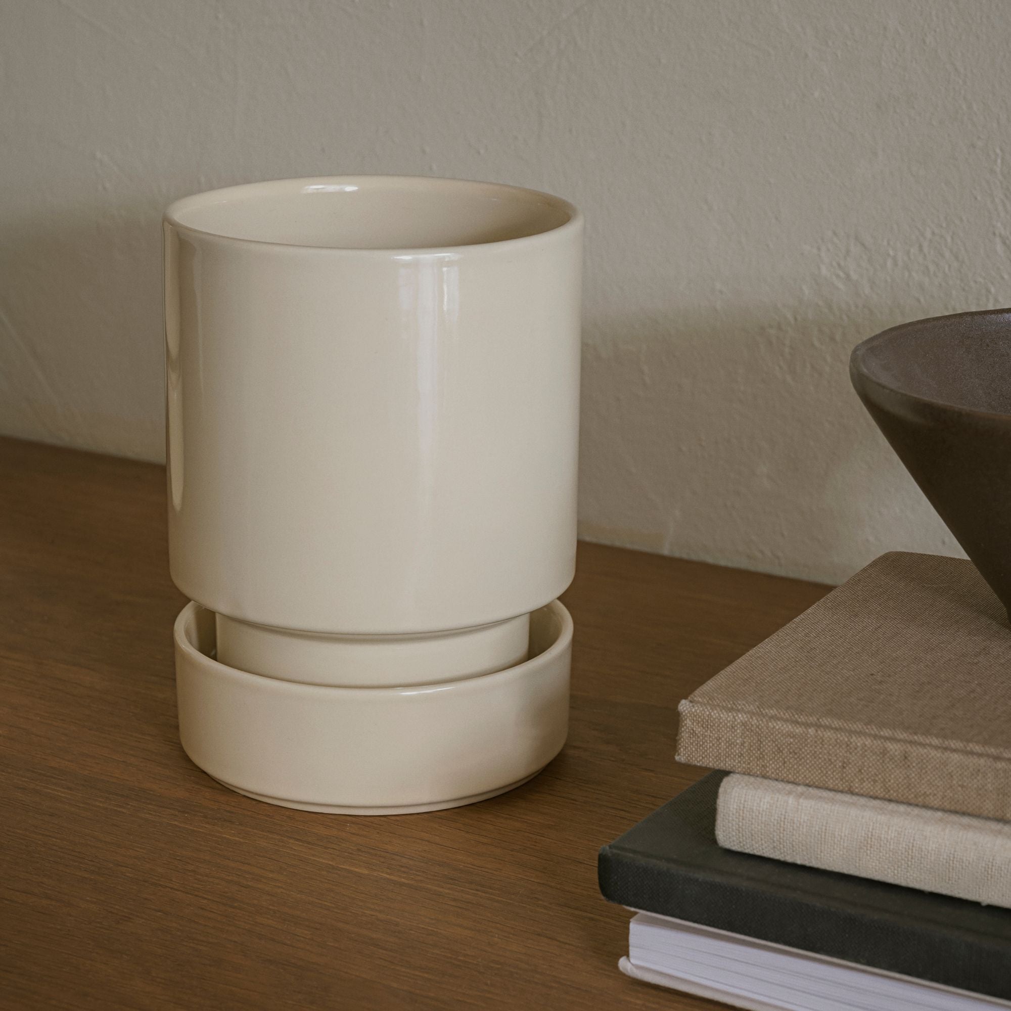 Hoff Ø14 Planter & Saucer Gift Set