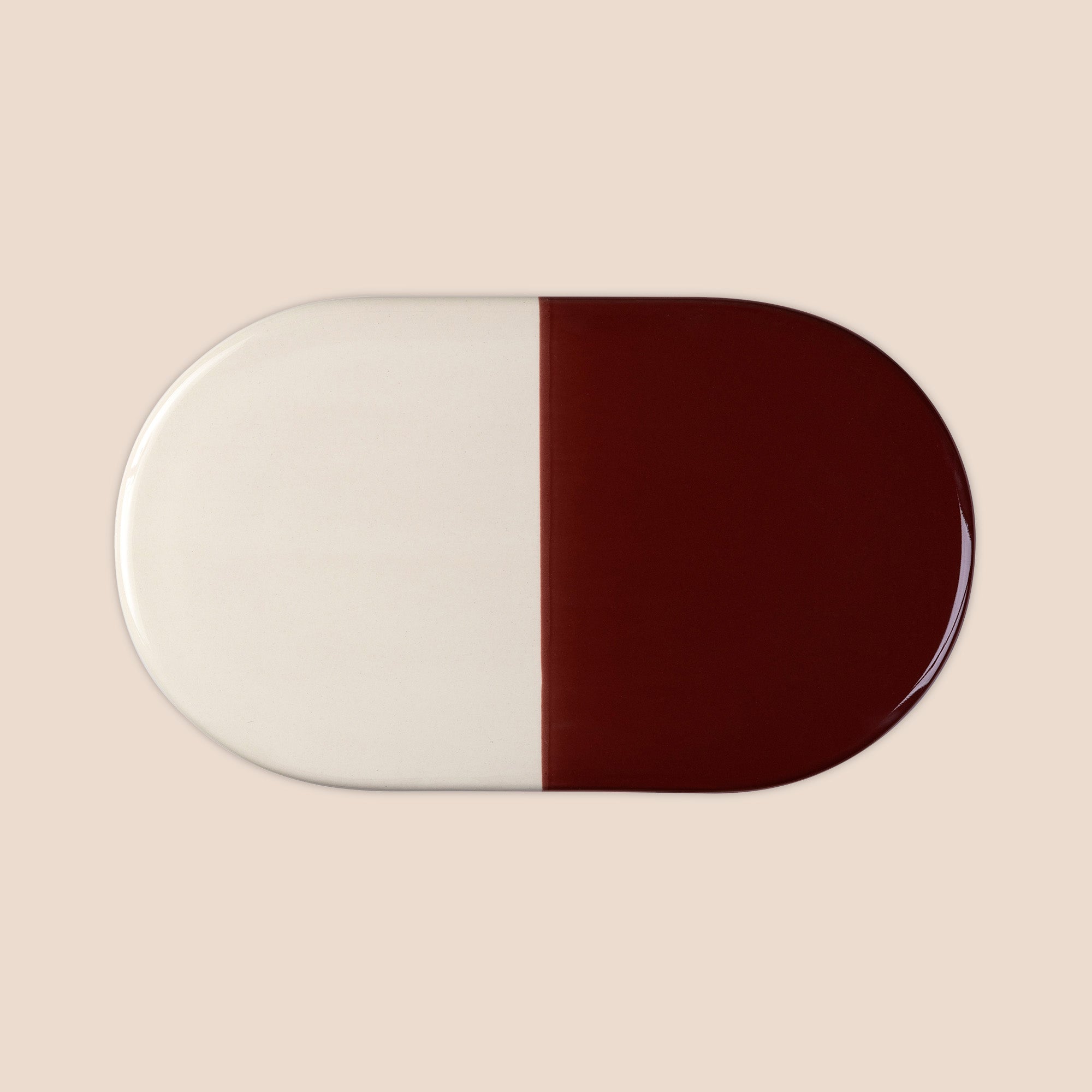 Nuna Oval Stoneware Platter