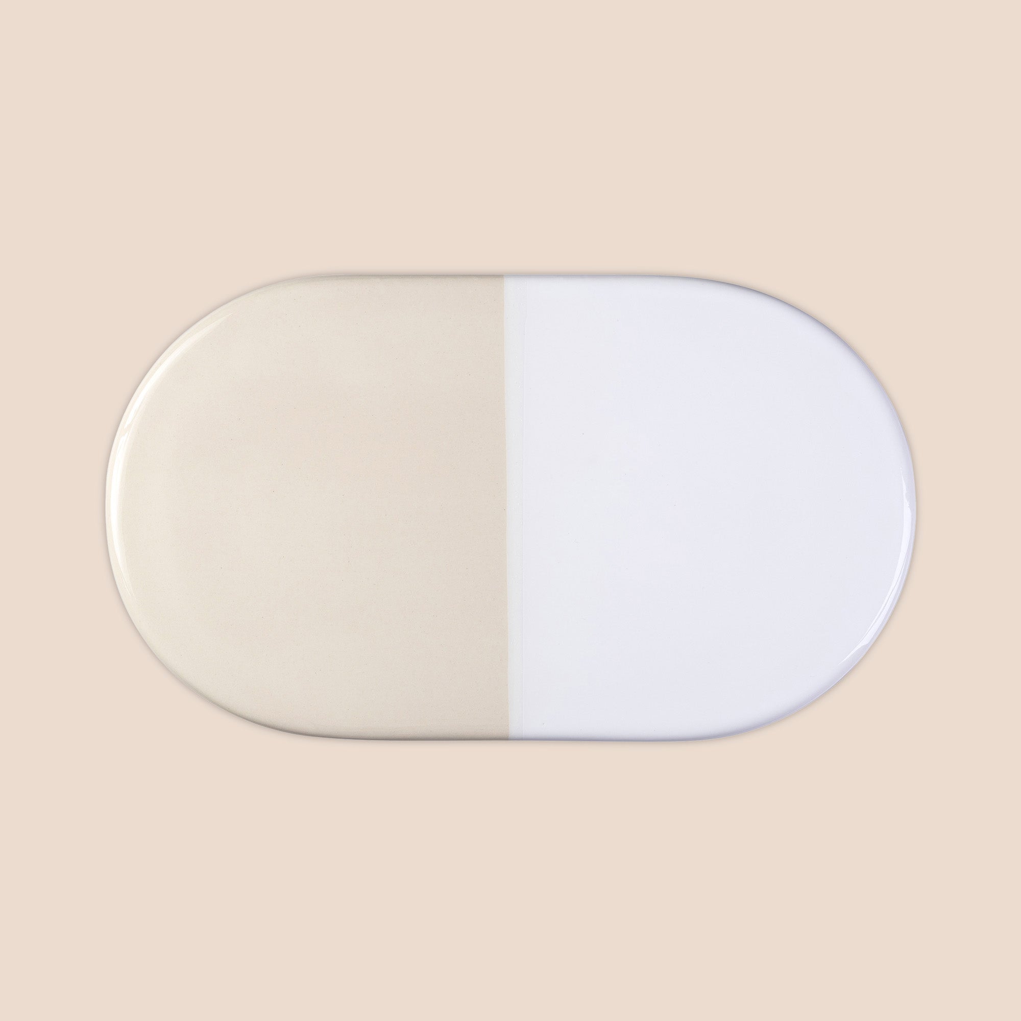 Nuna Oval Stoneware Platter