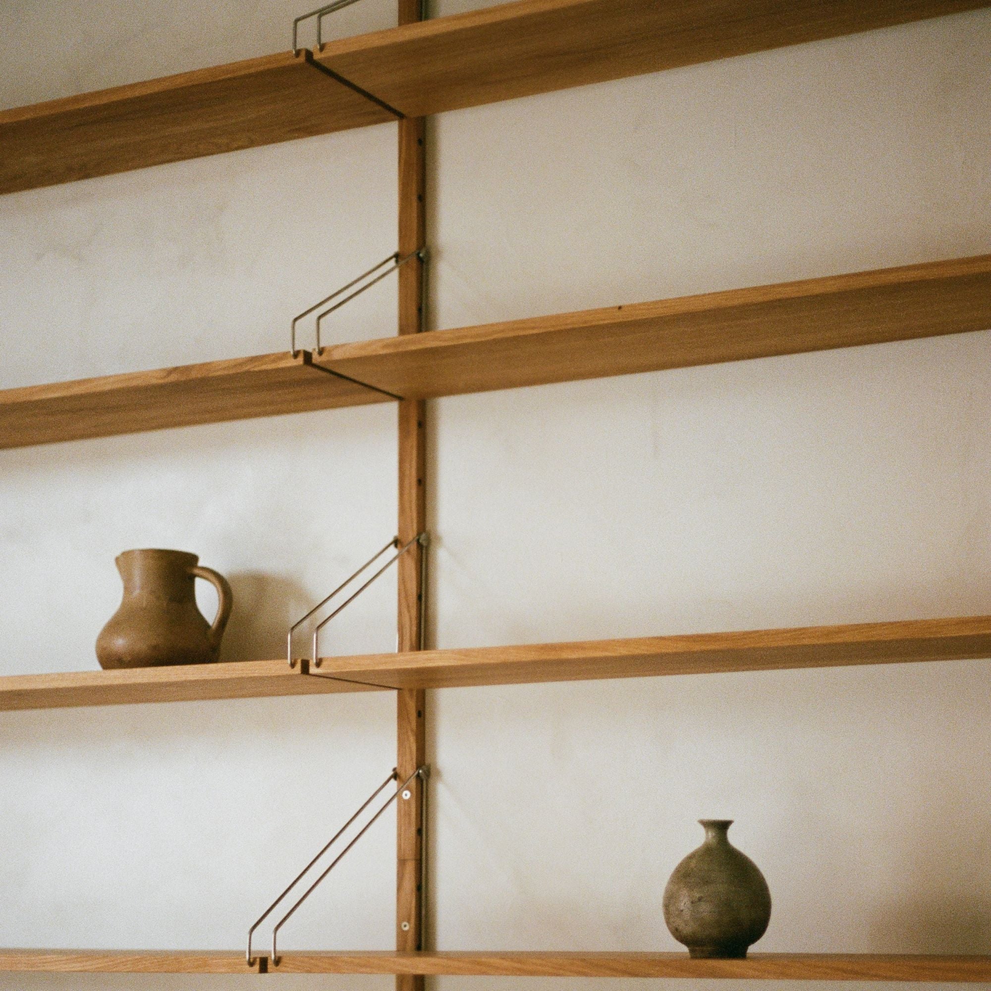 Shelf Library Natural | Triple Section
