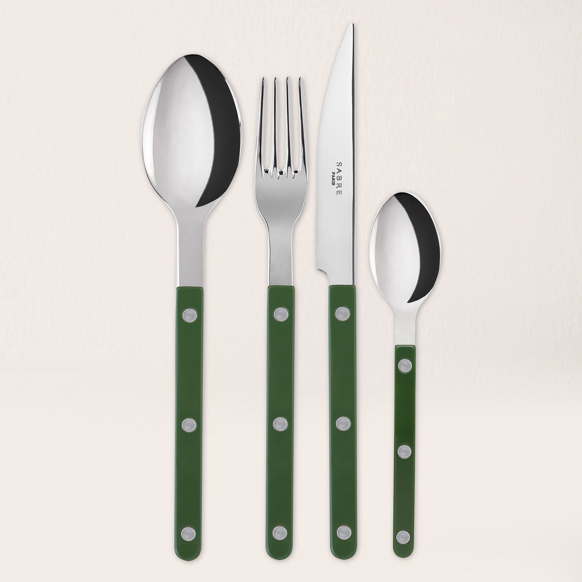 Bistrot Solid Flatware - Set of 4
