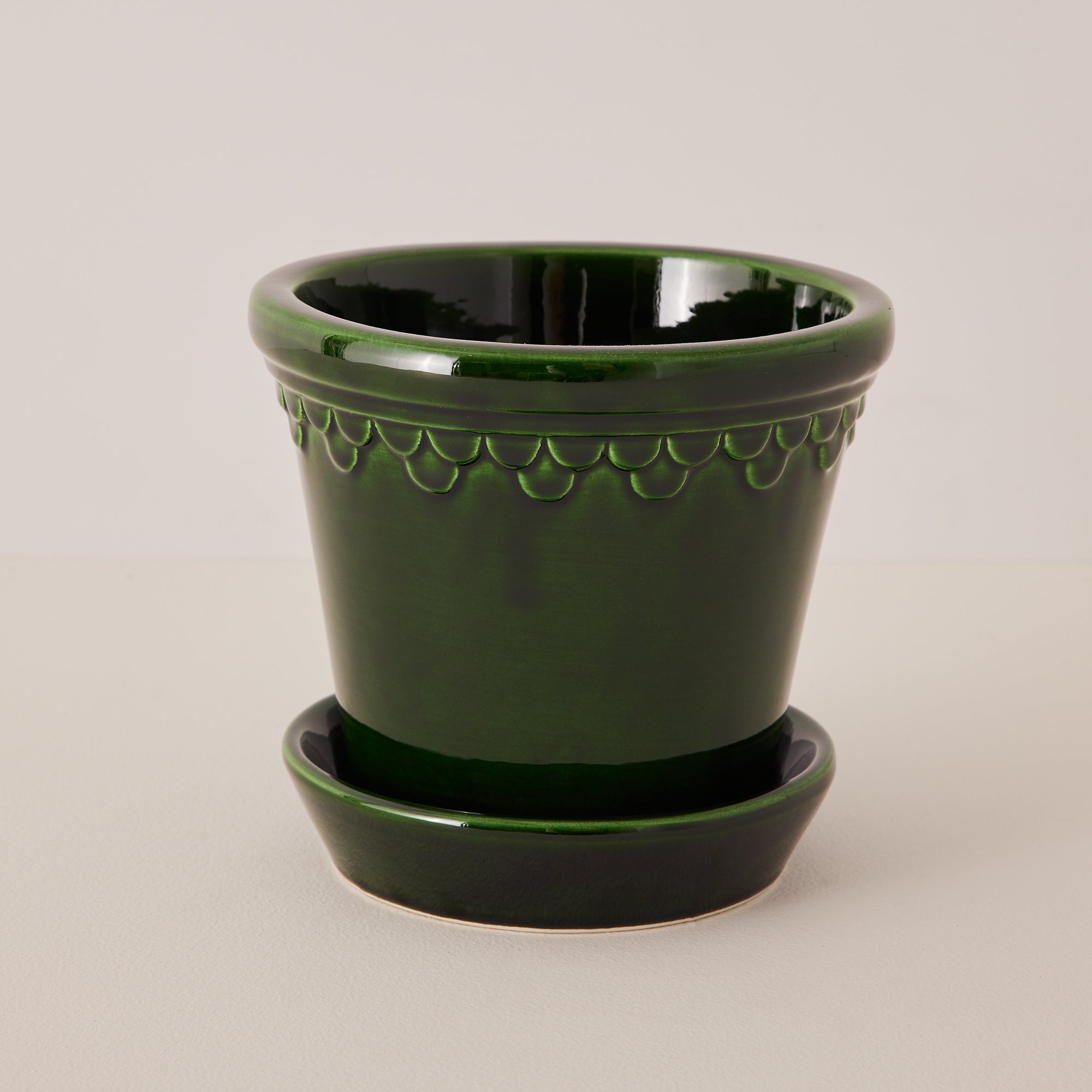 Copenhagen Ø14 Planter & Saucer