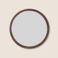 Silhouette Round Mirror