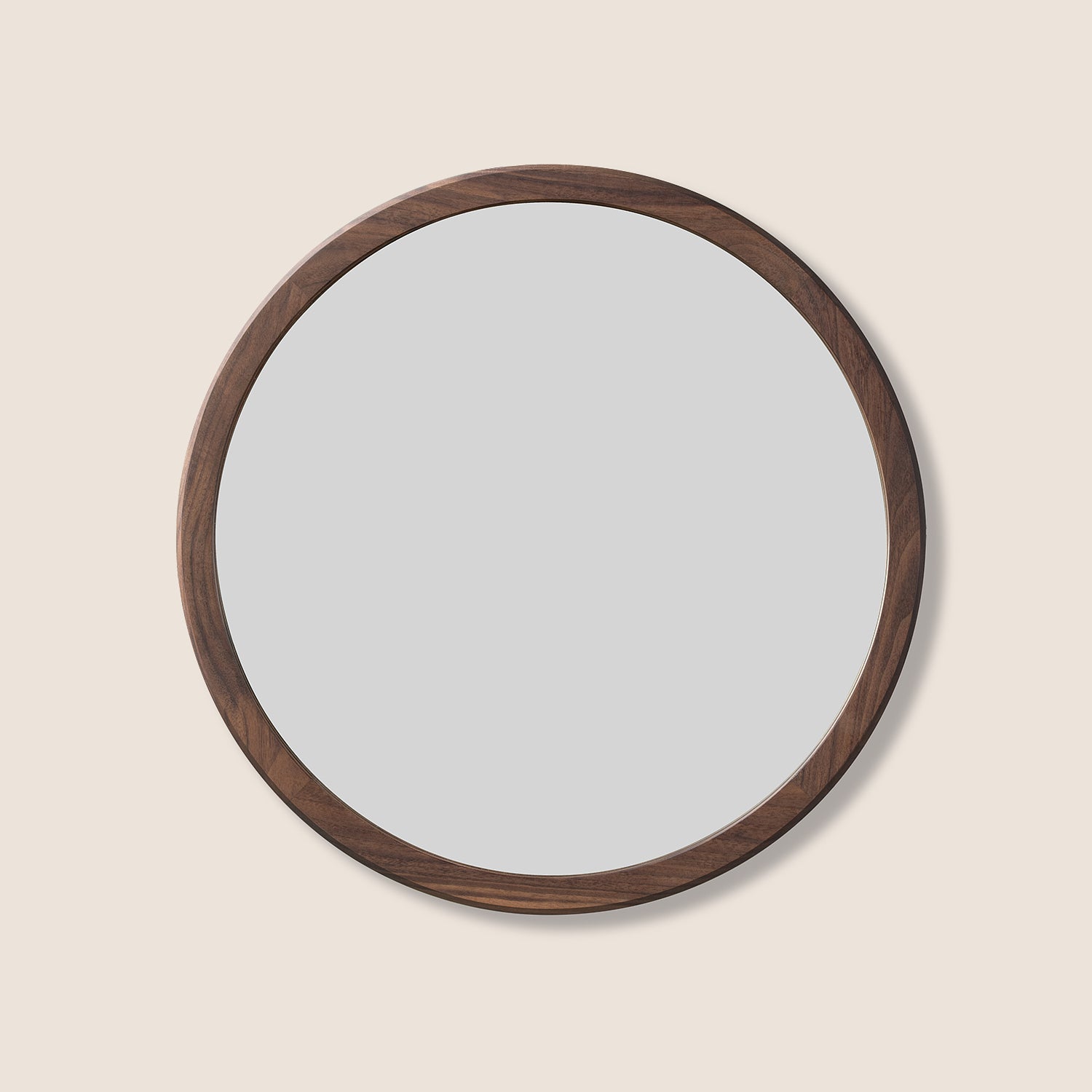 Silhouette Round Mirror