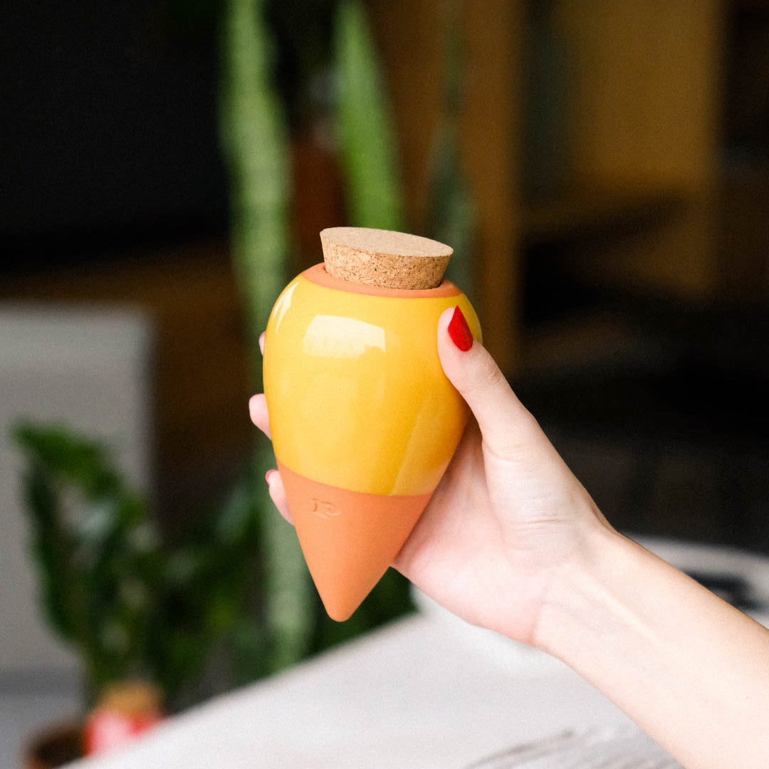 Olla Self-Watering Pot - Glaze