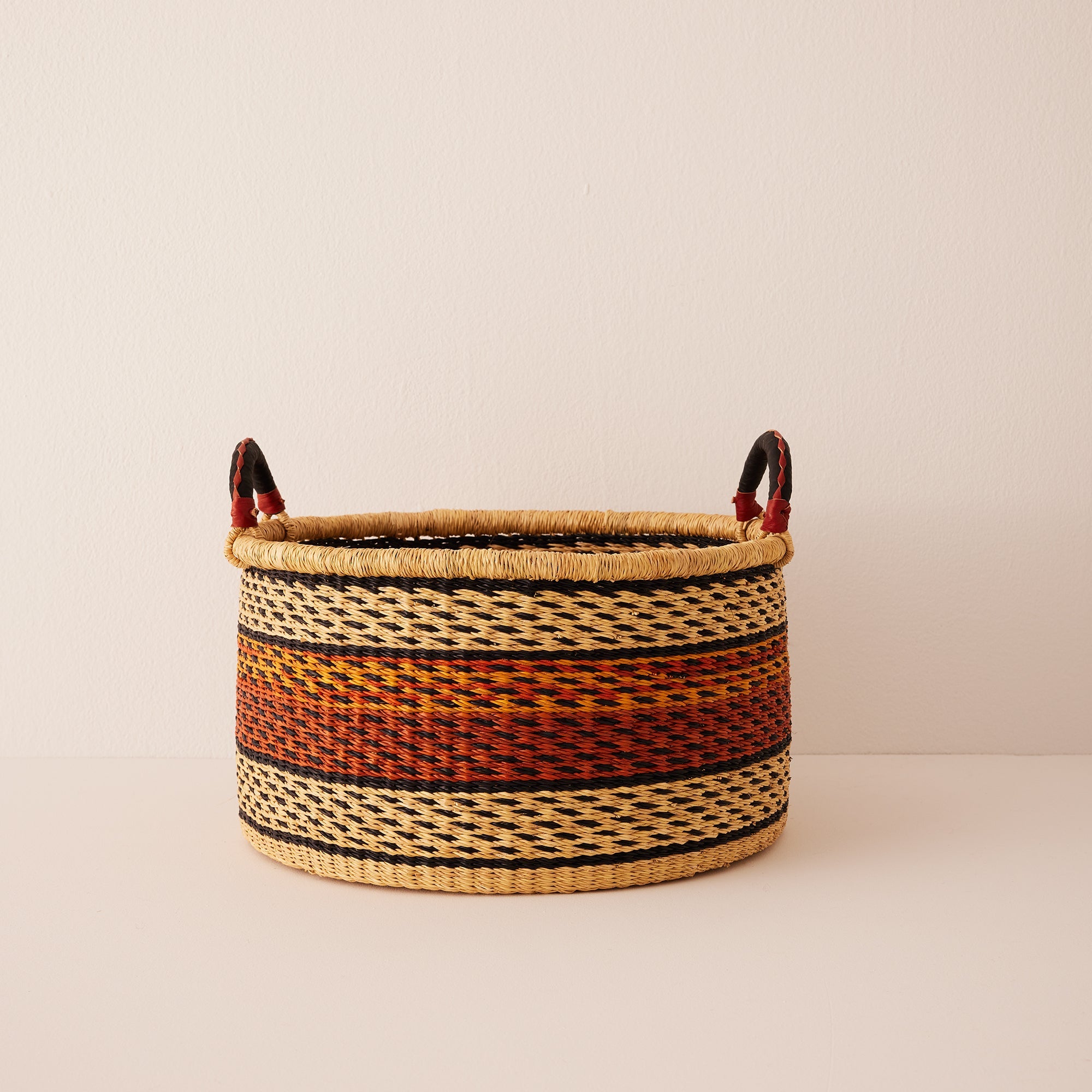 Small Woven Short Basket